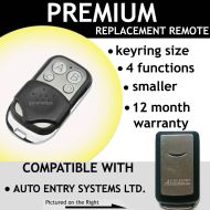 AUTO ENTRY SYSTEMS LTD Compatible Remote Control